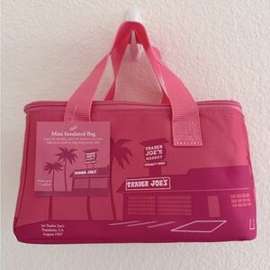 NWT Trader Joe’s Lunch Tote (Pink)